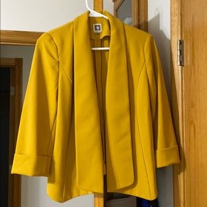 Mustard Jacket / Dress Blazer